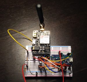 Initial breadboard prototype